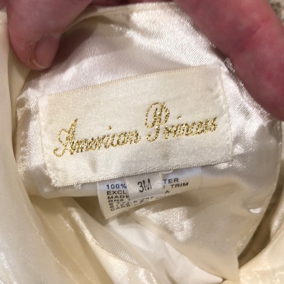 Baby Cream Dress - Picture 2 of 4